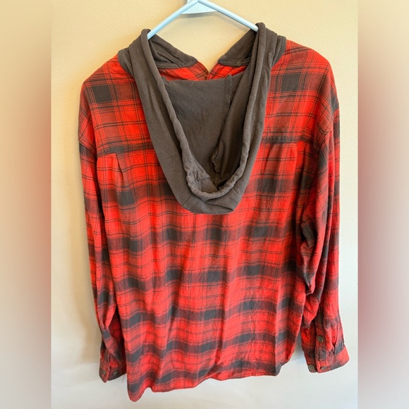 Columbia Hooded Flannel XL - Picture 2 of 3